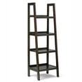 thumbnail image 2 of Simpli Home Sawhorse Ladder Shelf-Finish:Medium Saddle Brown, 2 of 12
