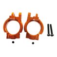 thumbnail image 1 of Xingzhi 2pieces Aluminum Front C-Hub Caster Block For Axial 1/10 JR ROCK RACER 90026 Lightweight And Strong Aluminum Front Orange 1Set, 1 of 6