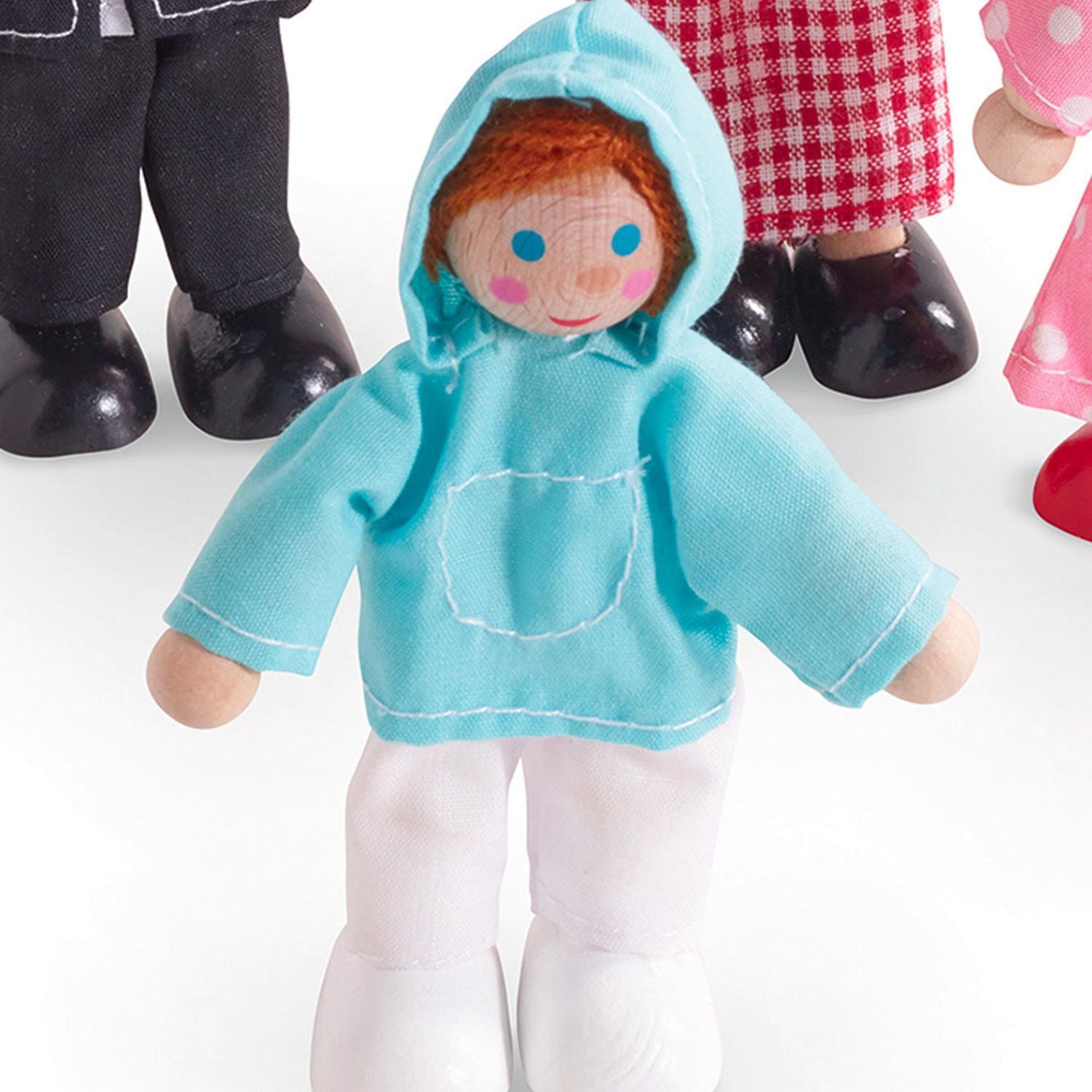 Spark Wooden Doll House Figure Set