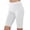 White, variant on Azrian Womens Yoga Shorts,Fashion Summer Fitness Running Gym Ladies Solid Sports Active Shorts M-XXXXL Size on