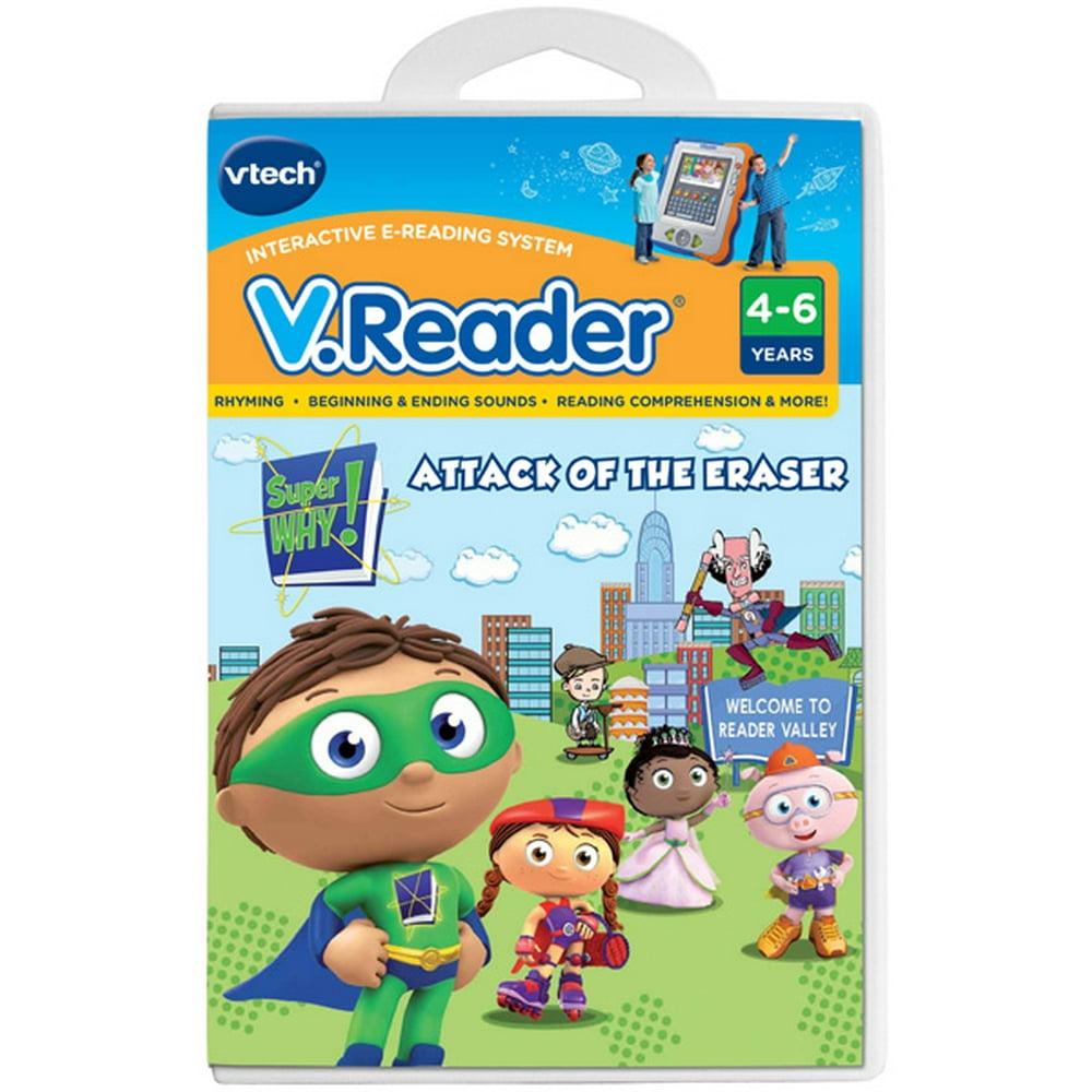 Vtech V.Reader Animated EBook Reader Super Why
