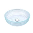 thumbnail image 3 of Tempered Glass Vessel Sink with Single Handle Chrome Faucet - Lustrous Translucent - ANZZI Canta Series LSAZ064-022 - ANZZI, 3 of 3