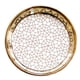 thumbnail image 3 of 3 x Ceramic Dish Moasic Pattern Delicate Kitchen Tableware Dining Dish with Golden Gloria platos de ceramica para cocina, 3 of 9