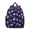 Green and Purple, variant on Purple and Pink Leopard Print Backpack for School, Cute School Bag with Adjustable Shoulder Straps and Padded Back, 13.8"x11.4"x6"