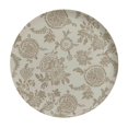 thumbnail image 4 of Orinice Fine Foliage Lace Round Table Cover Stain Resistant Washable Indoor Outdoor Tablecloth Kitchen Dining Wedding Parties 100% Polyester Fiber 42-46, 4 of 8
