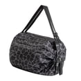 thumbnail image 3 of Bolsa de supermercado plegable Bolsa de compras de comestibles Bolsa de lona multiusos Bolsa de compras plegable reutilizable Bolsa de utilidad diaria Negro Yinane Bolsas de compras plegables, 3 of 8