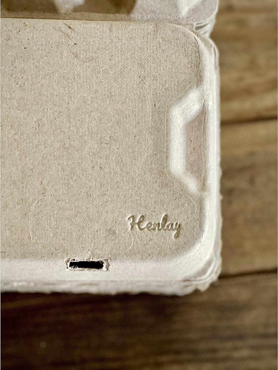HENLAY Duck Egg Beige Pulp Paper  Dozen Egg Cartons, Reusable 20-Pack