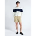 thumbnail image 2 of Free Assembly Men's Striped Cotton Rugby Shirt with Long Sleeves, Sizes S-3XL, 2 of 6