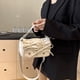 thumbnail image 4 of Bolso de transporte de moda para mujer, bolso cruzado elegante con lazo de Color sólido, bolso elegante, 4 of 9