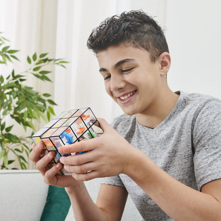 Rubik's, Perplexus Fusion 3 x 3 Gravity 3D Maze Game Brain Teaser Fidget  Toy Puzzle Ball, for Adults & Kids Ages 8 and up 