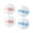 A 2 Sets, variant on OIUR 2 Pairs Acrylic Hot Cold Sign Waterproof Self-adhesive House Kitchen Bathroom Office Water Temperature Indication Sign Round Square Warning Sign