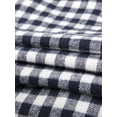 thumbnail image 4 of LELINTA Men's Long Sleeve Plaid Shirt Flannel Plaid Shirt Mens Button Down Shirt Workshirt Red Black Blue, 4 of 8