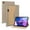 Khaki, variant on SaniMore Wallet Case for Lenovo Tab M10 Plus 3rd Gen 10.6" 2022 (TB-125F/TB-128F), PU Leather Magnetic Closure Cover Support Pencil Holder Card Slot & Kickstand Full Body Protective Shell, Black