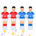 thumbnail image 2 of EeaseCA 4PC Rod Foosball Soccer Table Football Men Player Replacement Parts Children's Table Games Plastic Accessories Dolls Human Dolls for 1.2M Table Football Machine Dolls (Red and Blue), 2 of 7