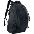 thumbnail image 1 of Mochila De Nylon De 30 Litros Senderismo Campamento Negro, 1 of 3