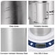 thumbnail image 3 of Vaso para Camping LIXADA de Acero Inoxidable 750 mL con Tapa y Asa, 3 of 9