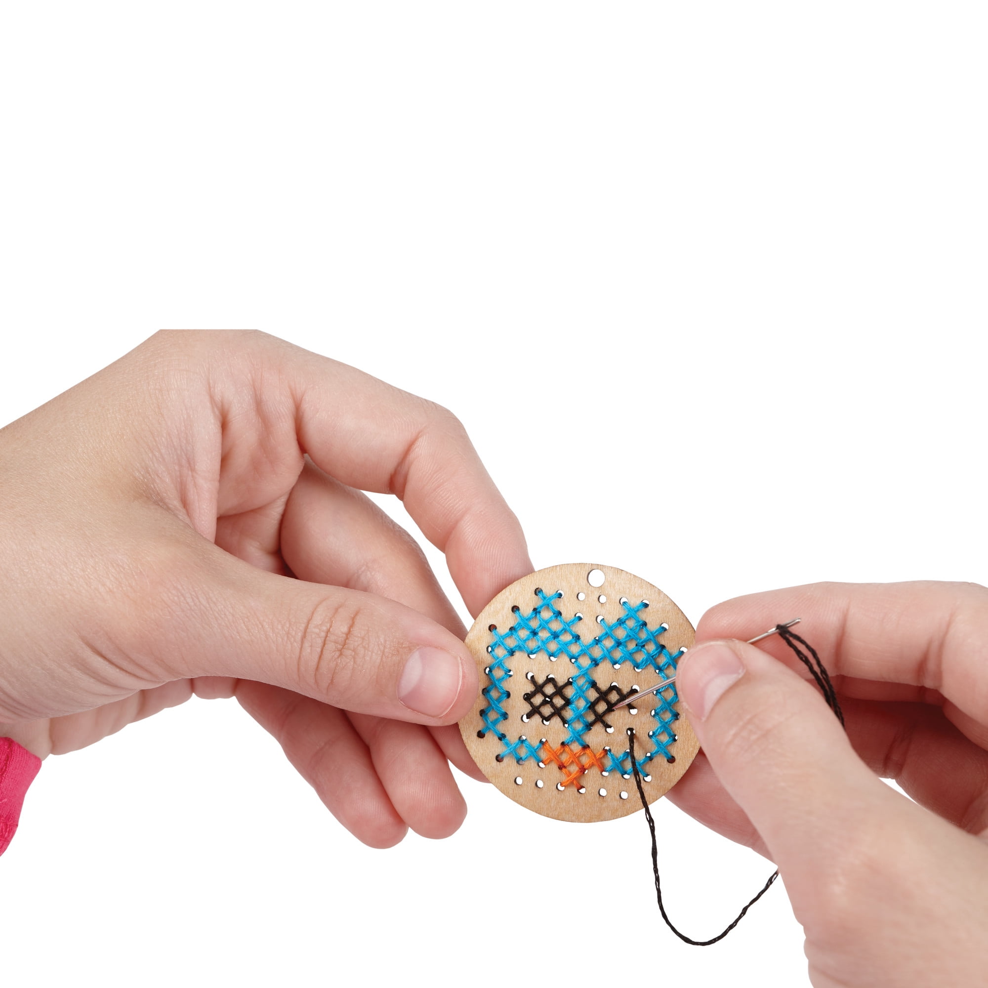 MindWare Make Your Own Cross-Stitch Jewelry - Design, Stitch & Wear - Ages 8+