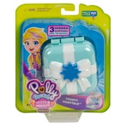 Polly Pocket Frosty Fairytale Compact Playset with Surprise Reveals