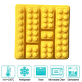 thumbnail image 3 of Building Brick Ice Tray or Candy Mold for Lego Lovers! 2 Pack Ice Cube Molds, 3 of 5