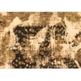 thumbnail image 1 of Ahgly Company Indoor Rectangle Abstract Brown Modern Area Rugs, 2' x 3', 1 of 4