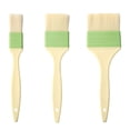 thumbnail image 3 of 3Pcs Plastic Barbecue Baking Brush Kitchen Grill Oil Brushes Practical Cooking Tool for Meat Cakes Pastries (S Size + M Size + L Size), 3 of 8