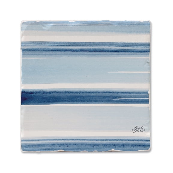Thirstystone Ocean Tides Single Tumbled Tile Stone Coaster Create Your Own Set