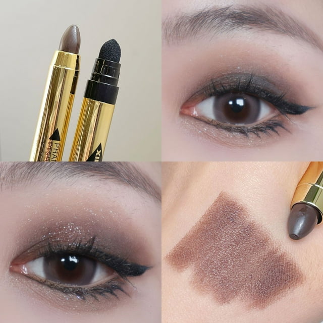 Savings Oefntac Eye Shadow Eyeshadow Stick for Eye Makeup,Cream Shimmer Smooth Eyeshadow Pencil,Long Lasting Nude Eyeshadow Highlighter Stick,Highlighter Eye