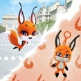 thumbnail image 4 of Peluche Miraculous Ladybug Kwami Lifesize Trixx de 12 cm con llavero, 4 of 7