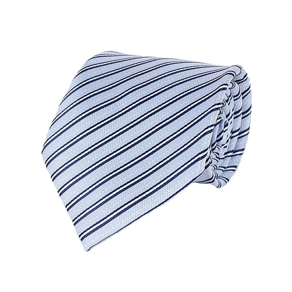 Mens Formal Slim Arrow Designer Blue Tie