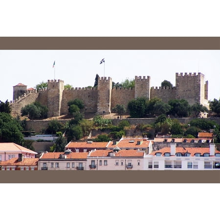 24x36 gallery poster, Saint George's Castle, Lisbon, Portugal