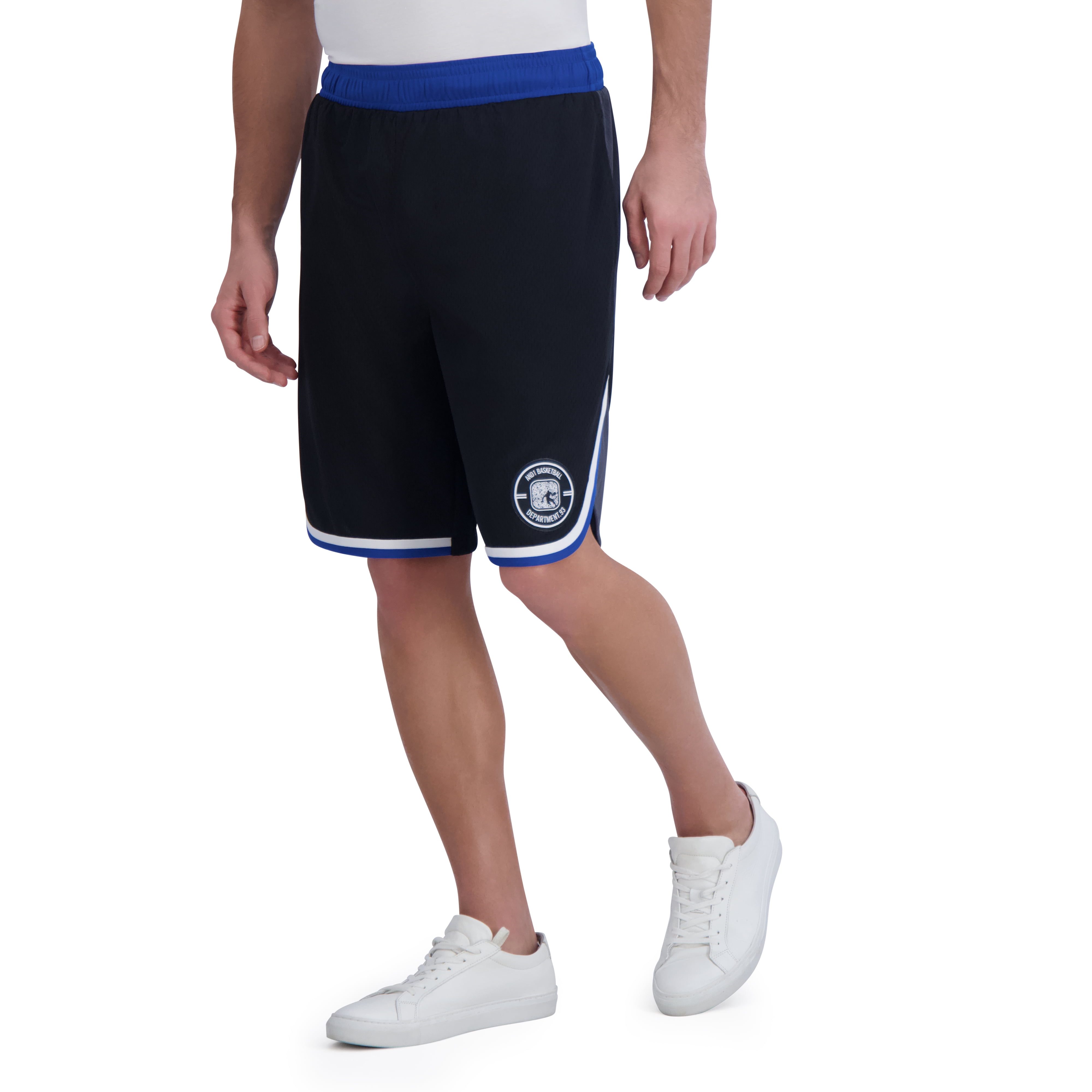 AND1 Men's and Big Men's Hoop 10" Shorts, up to Size 3XL