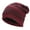Red, variant on Winter Fleece Line, Outdoor Warm Thermal Knitted Hat Stocking Caps Woolen Hat Winter Plus Velvet Hat Outdoor Cycling Warmth Unsix Hood Ski Hat