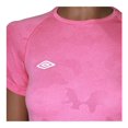 thumbnail image 4 of Playera Umbro Deportiva para Mujer Manga Corta Diseño Camuflaje Rosa Talla M, 4 of 4