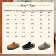 thumbnail image 7 of Women's Suede Clogs Leather Platform Mules Cork Footbed Sandals Comfort Potato Shoes with Arch Support Adjustable Buckle Slip On Slippers, 7 of 7