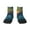 1 Black, variant on Palm Trees Pattern Quarter Crew Socks,Toe Seamed Ankle Socks,Cotton Cushioned Breathable Athletic Crew Sports Socks