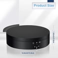 thumbnail image 2 of Rotating Display Stand 360 Degree Motorized Rotating Turntable Display Stand with USB Power Cable for Photography Products and Shows, Black (PVC), 2 of 6