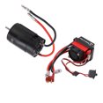 thumbnail image 4 of 60A Water Proof ESC, High  Bidirectional Wear Resistant High Performance 550 Brushed RC Motor  For  1/10 RC Car, 4 of 8