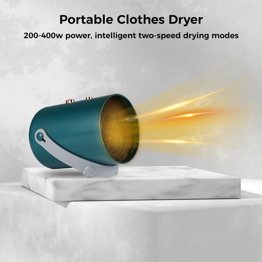Portable Clothes Dryer, Mini Dryer Portable Dryers For Laundry，200-400w  Multifunctional Small Dryer With Warm Shoe Expansion Tube For Travel Home