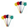 thumbnail image 3 of Bewildely Pack of 5 Flyswatter Exquisite Handy Kitchen Convenience Home Swatter Multiple Shape Hand-shaped Supplies Accessory Colors Cute 5 pièces 2Conjunto, 3 of 6
