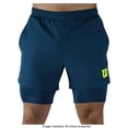 thumbnail image 1 of Bermuda Wilson para Hombre,  con Biker Amarillo con Azul Petróleo Talla M, 1 of 4