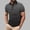 Dark Gray, variant on ECHFIPROM Short Sleeve Polo Shirts for Men Big and Tall Shirts Wrinkle Resistant Army Green Middle-aged Mens Tops Classic Fit