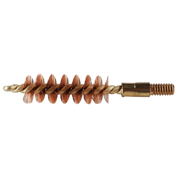 Dewey "No Harm" Bench Rest Style Bronze Pistol Bore Brush 38, 357 Caliber, 9mm 8-32 Threads