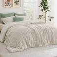 thumbnail image 2 of Juego de edredones Bedsure California King de felpa suave, 3 unidades, 2 of 8