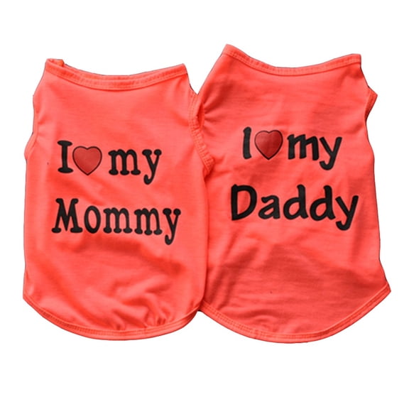 Vedem Dog Shirts 2 Pack Dog T-Shirt Clothes for Small Dogs Pet Vest Costume