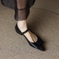 thumbnail image 4 of YOWMNS Women's Comfortable Dressy Flat Shoes with Straps, 4 of 5