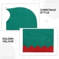 thumbnail image 5 of UPGRATOR Dining Chair Slipcover Green Bright Cloth Detachable 1Pack, 5 of 5