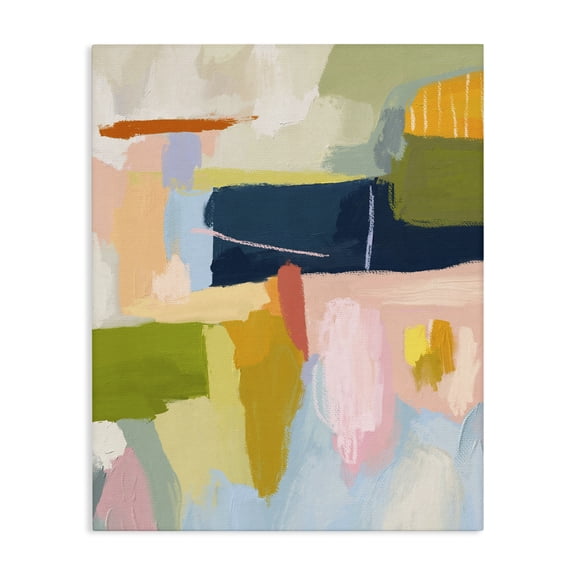 Stupell Industries Contemporary Pastel Wonder Smattering Canvas Art, 16 x 20, by Lisa Nohren