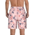 thumbnail image 3 of Naloa Tropical Plants Men's Beach Shorts, Surfing shorts, Swim trunks, Quick Dry Swim Trunks for Surfing Beach Fun - Medium, 3 of 9