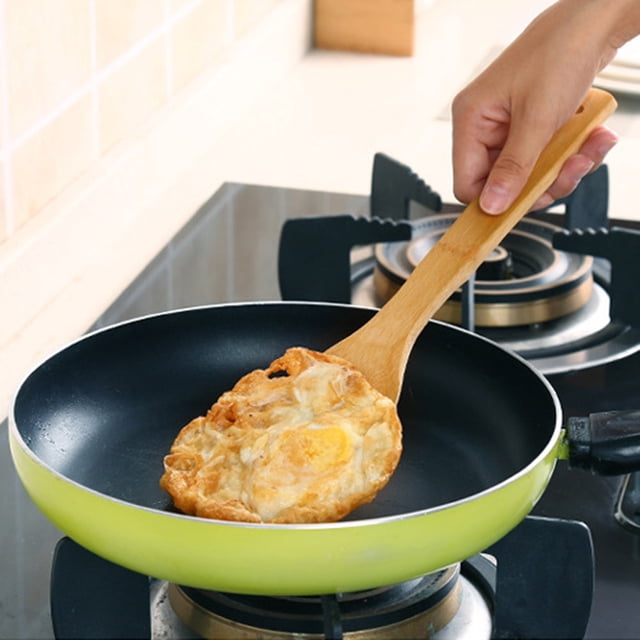 Clearance Sueyeuwdi Cooking Spatula Utensil Tools Spoon Kitchen Wooden Kitchendining Bar Pots And Pans Set Non Stick Dishwasher,Fry