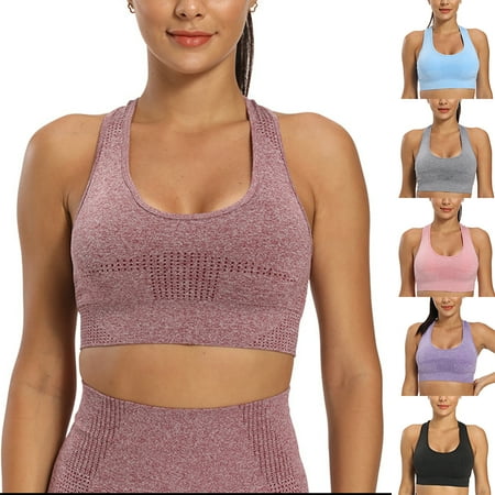 

Women Seamless Sport Bra Push Up Yoga Workout Bras Gym Sportswear Fitness Top